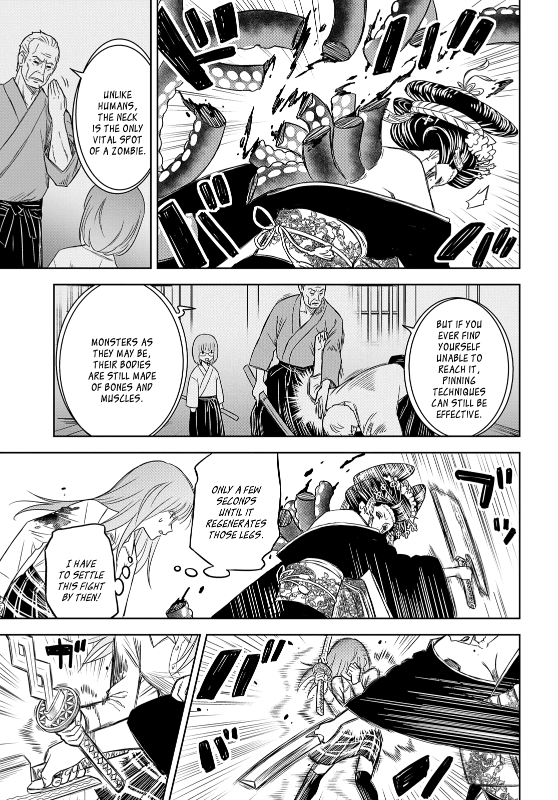 Shikabane-Gatana Chapter 4 page 13 - Chapter 4
