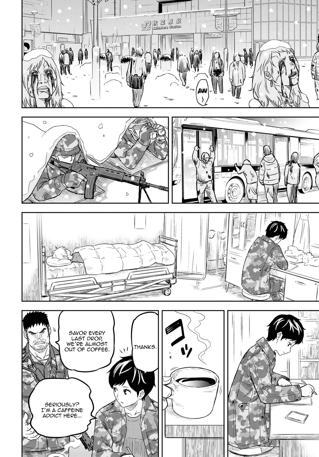 Shikabane-Gatana Chapter 6 page 12 - Chapter 6