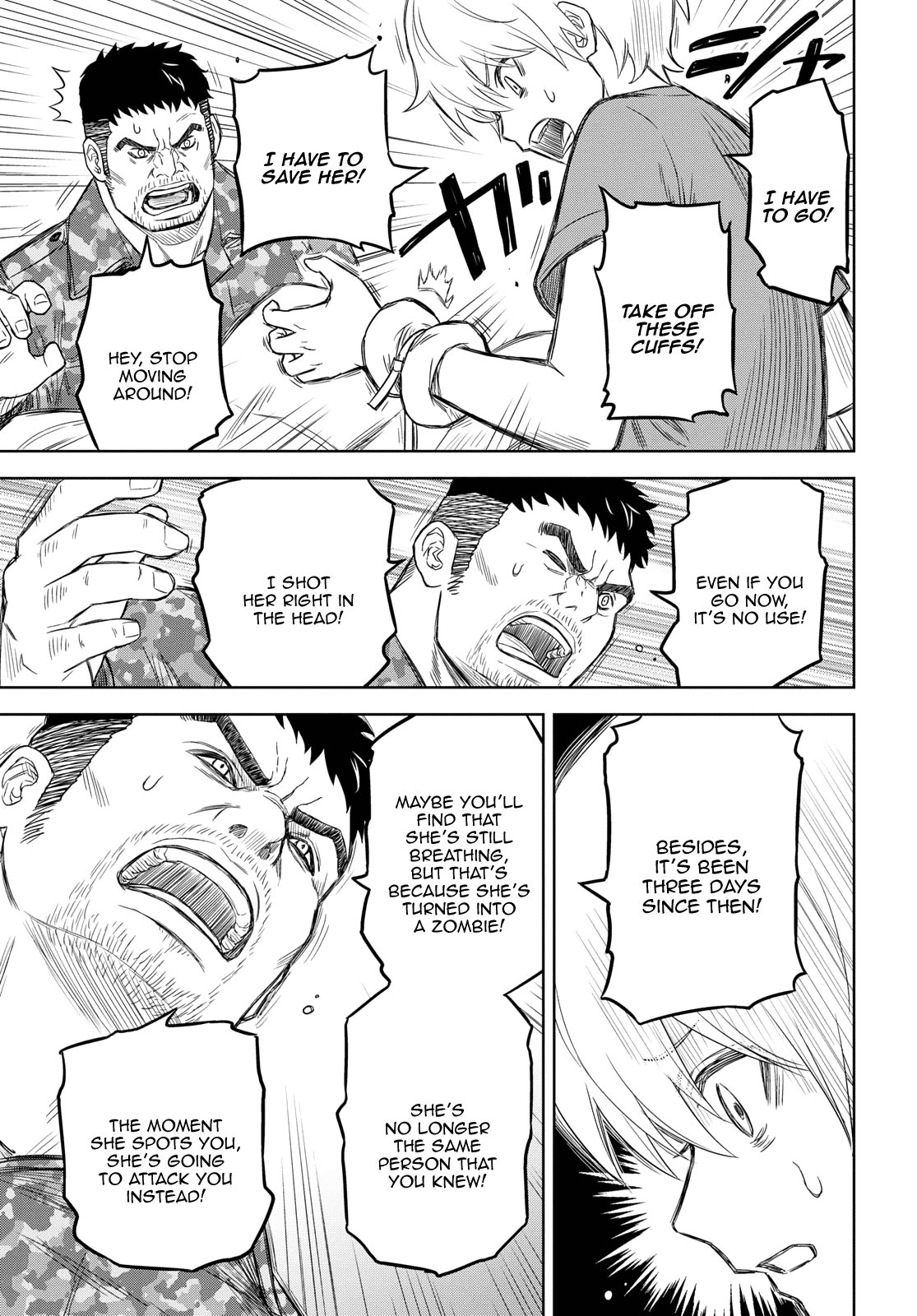 Shikabane-Gatana Chapter 6 page 23 - Chapter 6