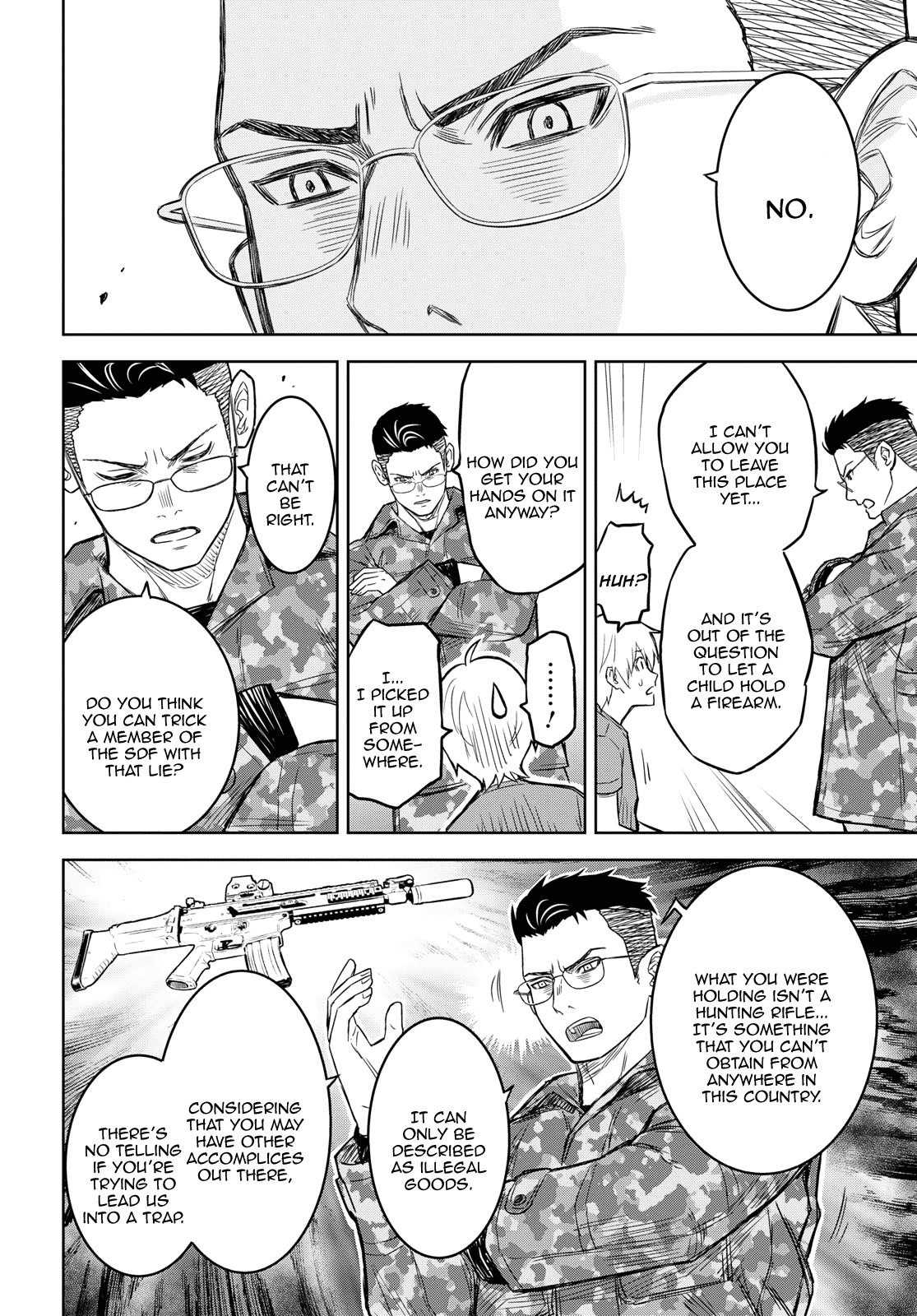 Shikabane-Gatana Chapter 7 page 6 - Chapter 7