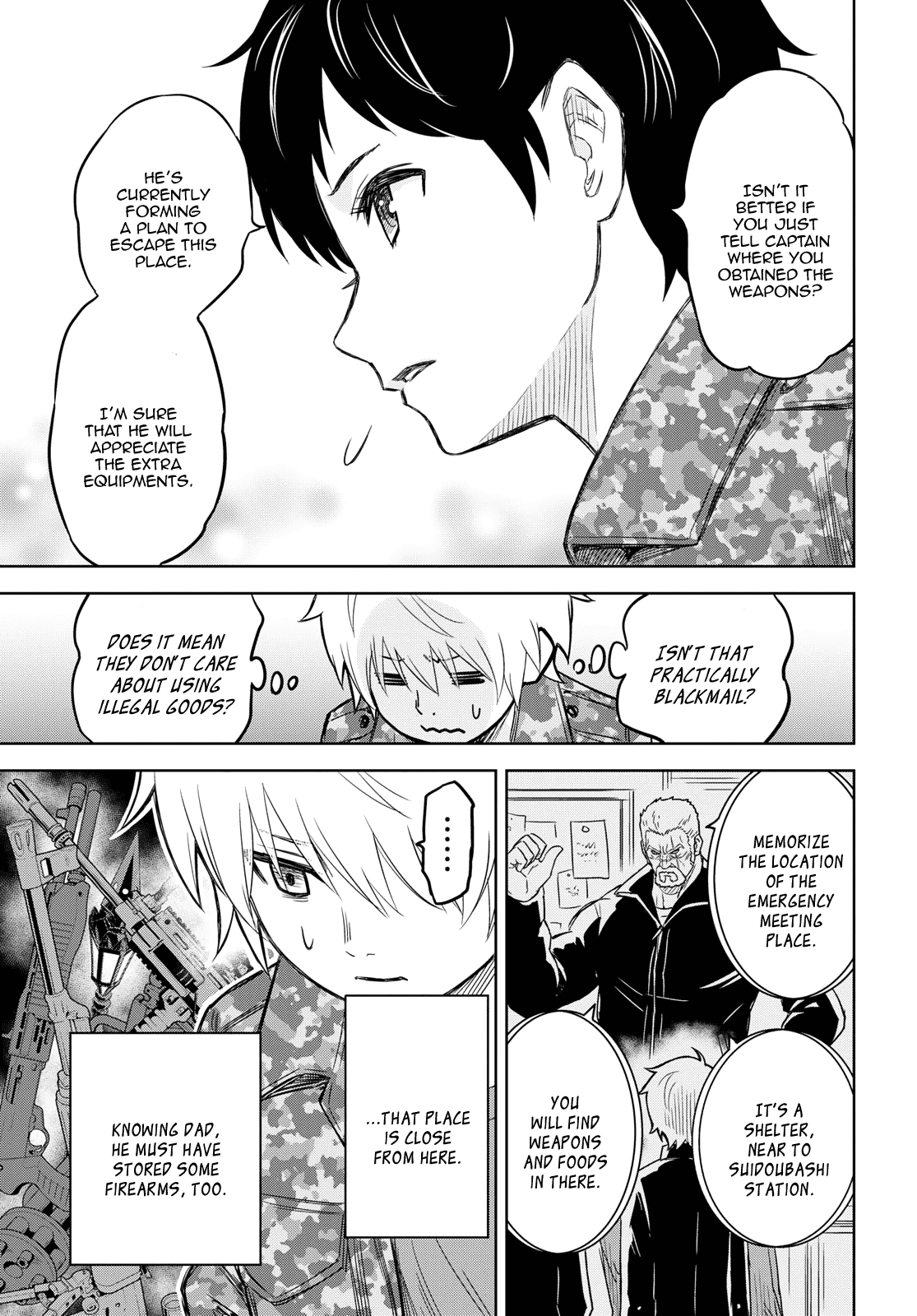 Shikabane-Gatana Chapter 7 page 9 - Chapter 7
