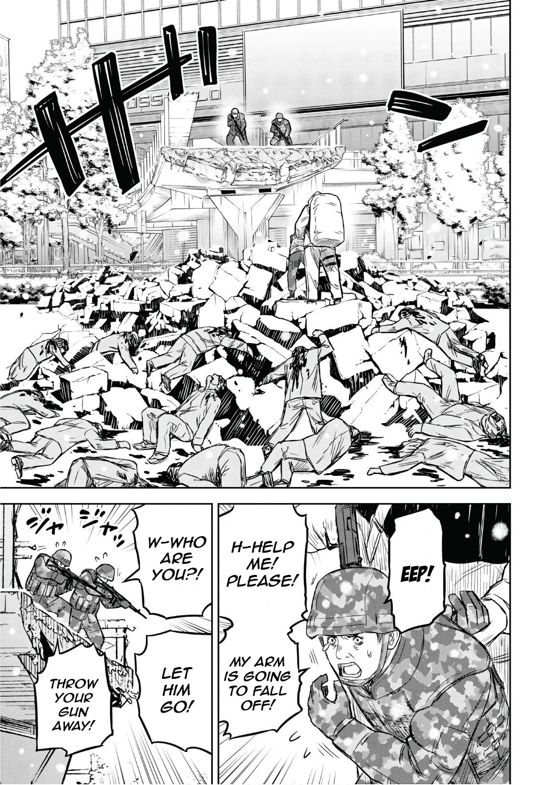 Shikabane-Gatana Chapter 8 page 21 - Chapter 8