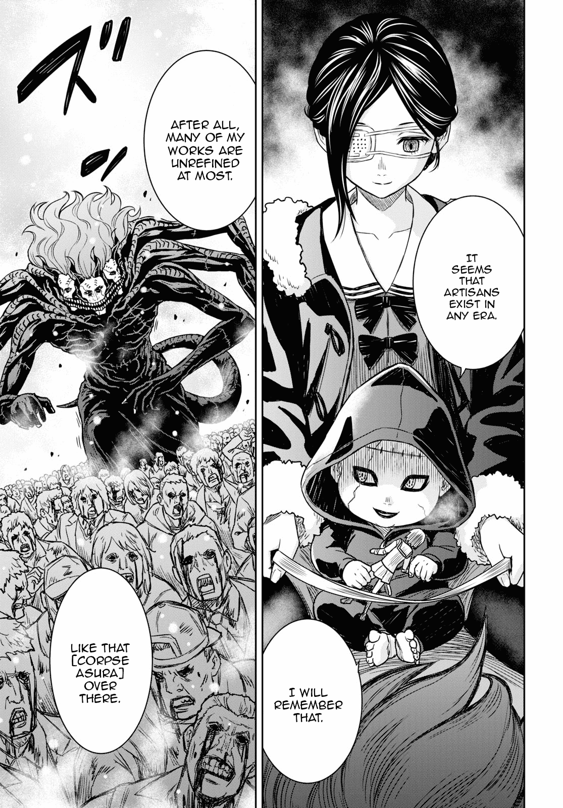 Shikabane-Gatana Chapter 9 page 13 - Chapter 9