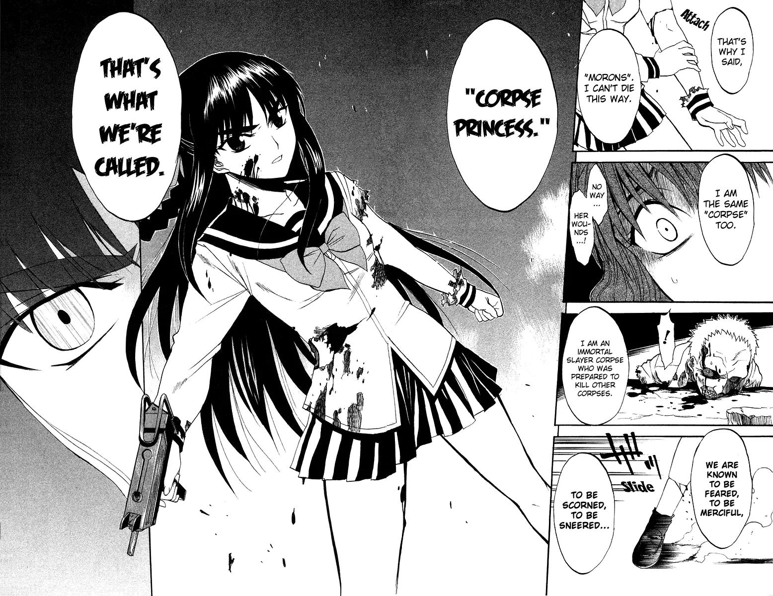 Shikabane Hime Chapter 1 page 54 - Chapter 1: Vol.1 Death 1: Corpse Princess