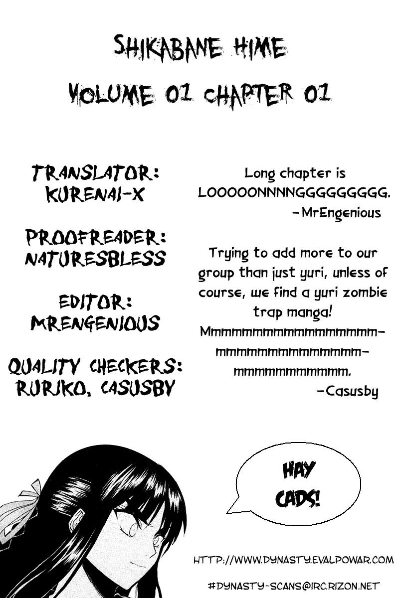 Shikabane Hime Chapter 1 page 81 - Chapter 1: Vol.1 Death 1: Corpse Princess