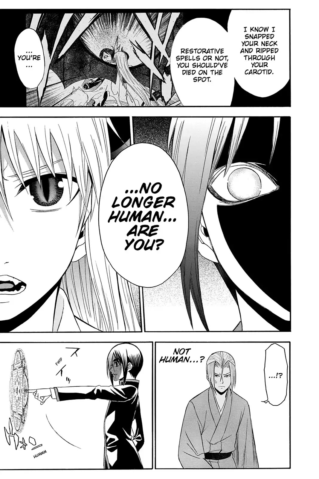 Shikabane Hime Chapter 101 page 15 - Chapter 101: Vol.21 Death 101: Salvation (Part 2)