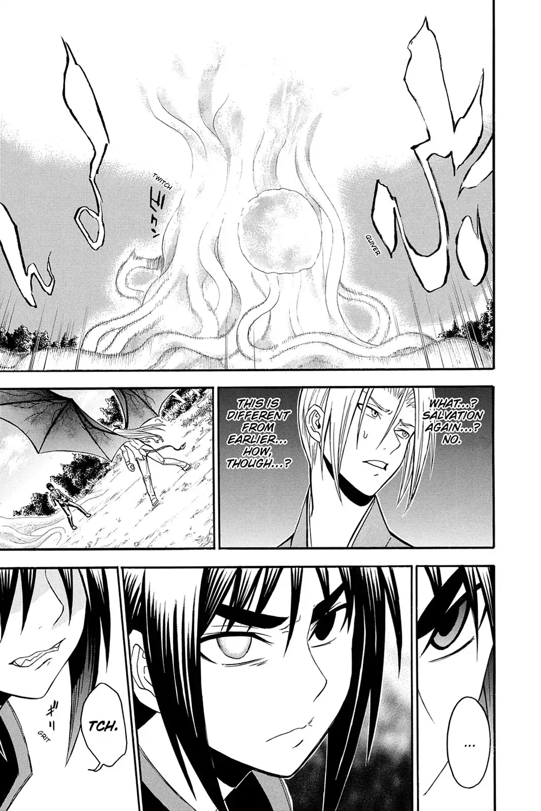 Shikabane Hime Chapter 101 page 28 - Chapter 101: Vol.21 Death 101: Salvation (Part 2)