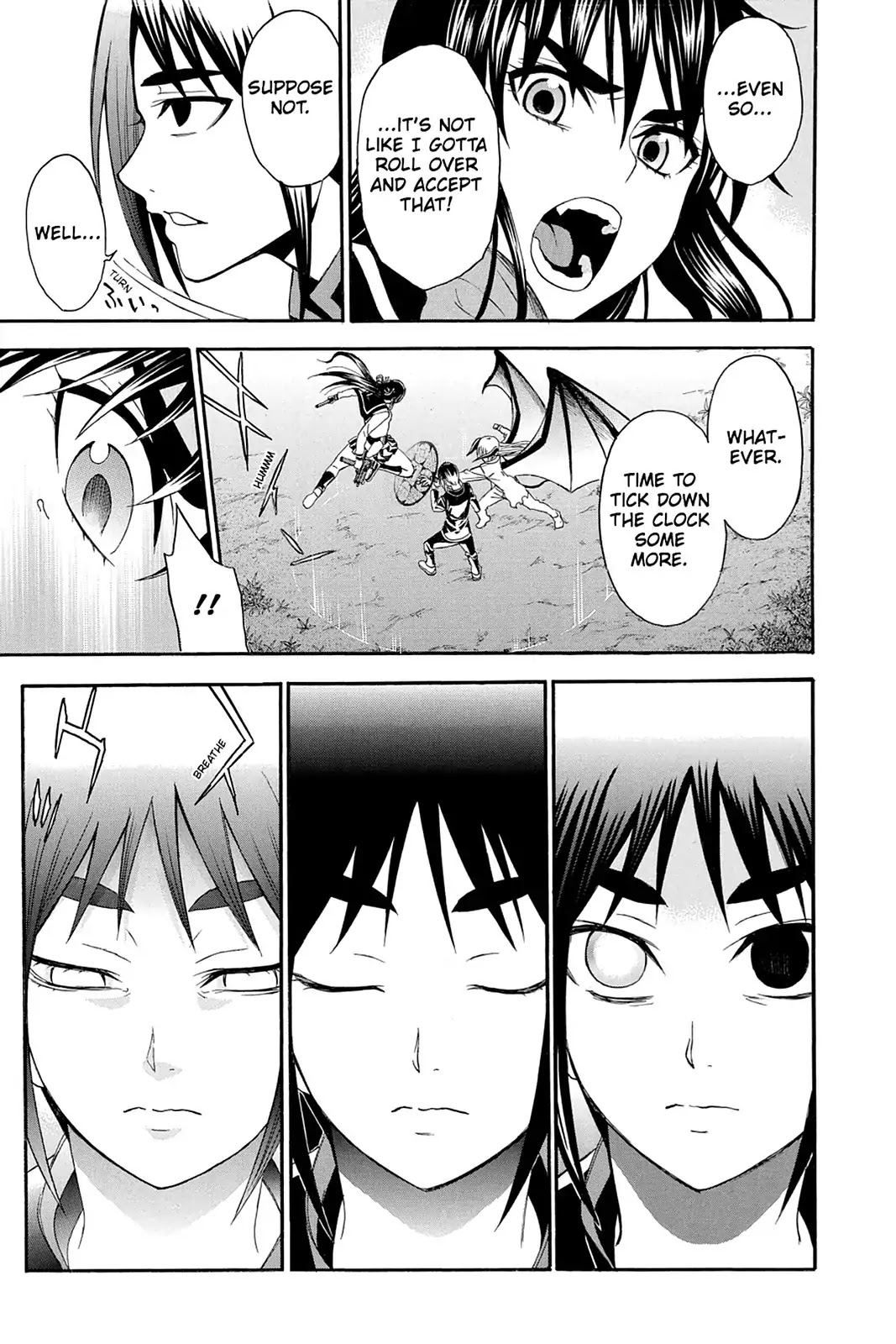 Shikabane Hime Chapter 101 page 36 - Chapter 101: Vol.21 Death 101: Salvation (Part 2)