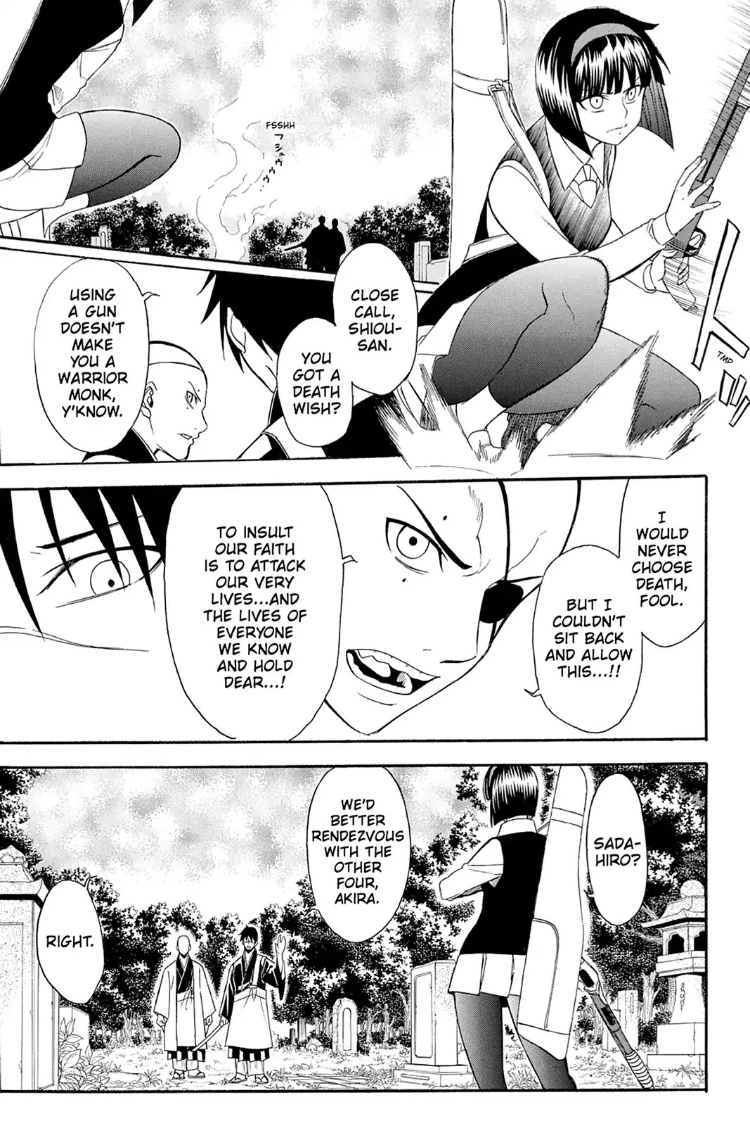Shikabane Hime Chapter 103 page 19 - Chapter 103: Vol.22 Death 103: Salvation (Part 4)