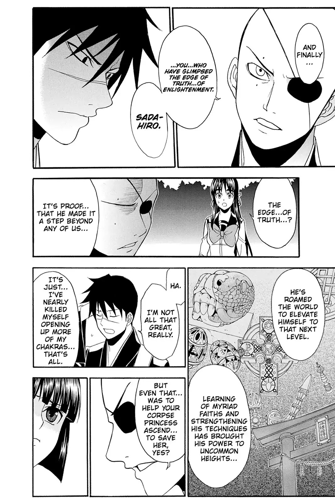 Shikabane Hime Chapter 104 page 30 - Chapter 104: Vol.22 Death 104: Salvation (Part 5)