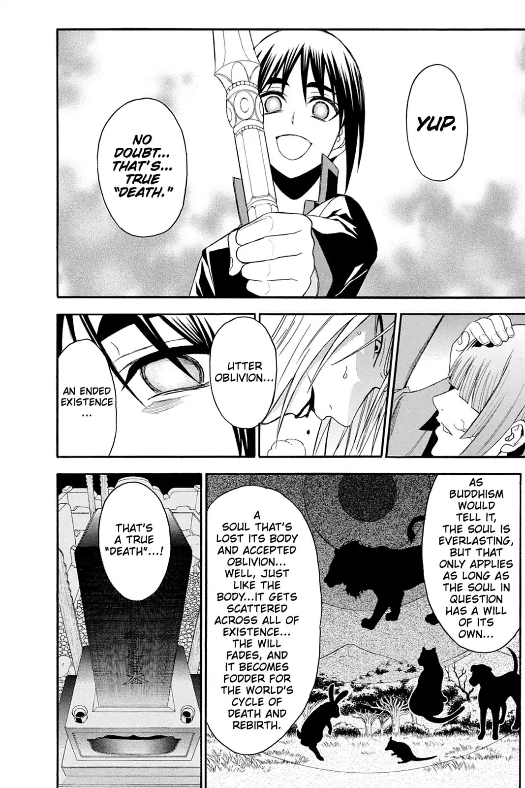 Shikabane Hime Chapter 104 page 4 - Chapter 104: Vol.22 Death 104: Salvation (Part 5)