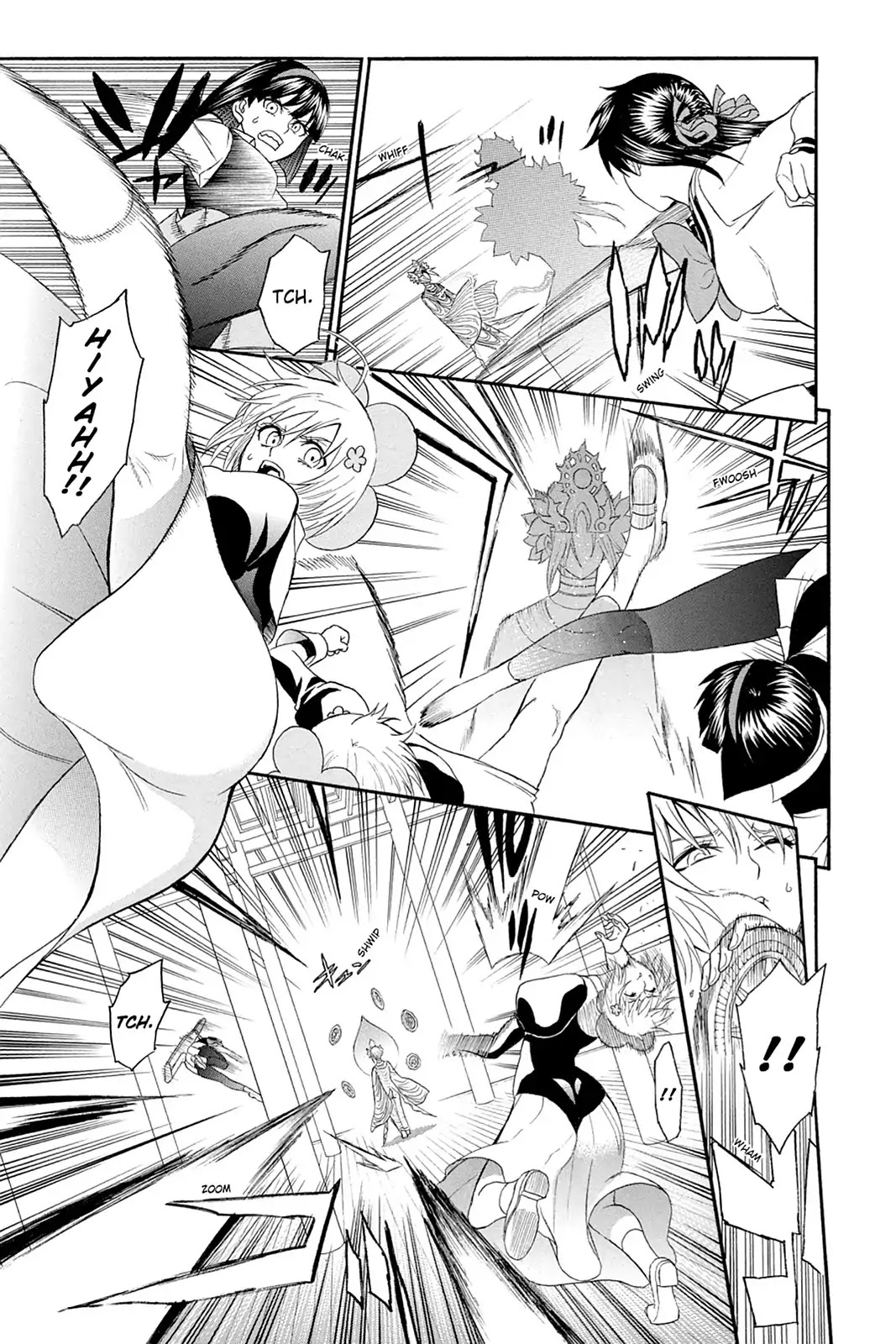 Shikabane Hime Chapter 105 page 21 - Chapter 105: Vol.22 Death 105: The Final Stage: Tushita's Inner Sanctum Atop Mt. Sumeru