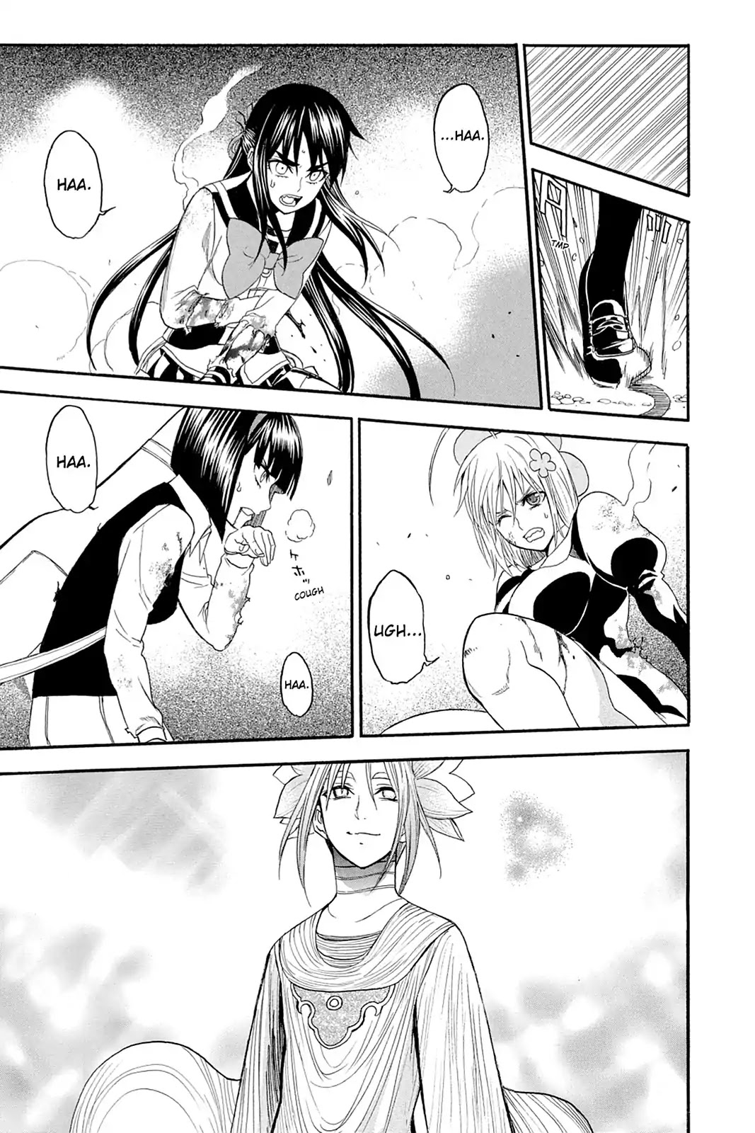 Shikabane Hime Chapter 105 page 25 - Chapter 105: Vol.22 Death 105: The Final Stage: Tushita's Inner Sanctum Atop Mt. Sumeru