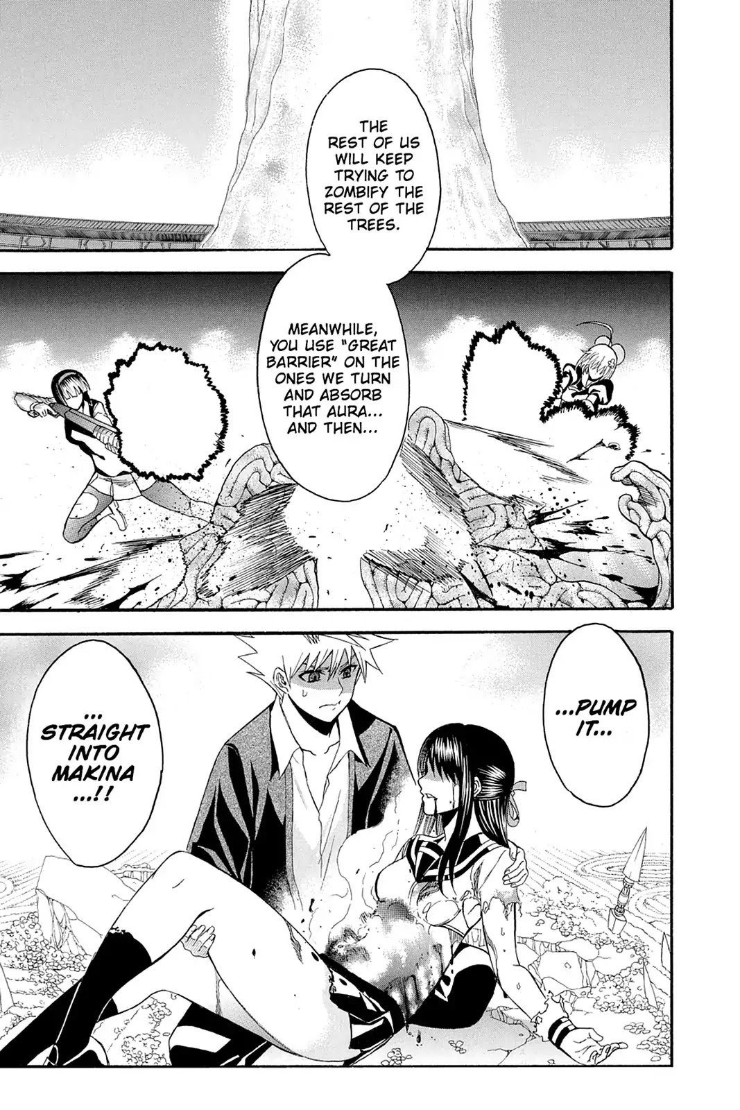 Shikabane Hime Chapter 106 page 38 - Chapter 106: Vol.22 Death 106: Karma, Fate, Bonds, Destiny, or A Combination Thereof