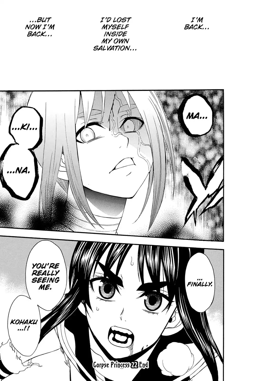 Shikabane Hime Chapter 106 page 46 - Chapter 106: Vol.22 Death 106: Karma, Fate, Bonds, Destiny, or A Combination Thereof