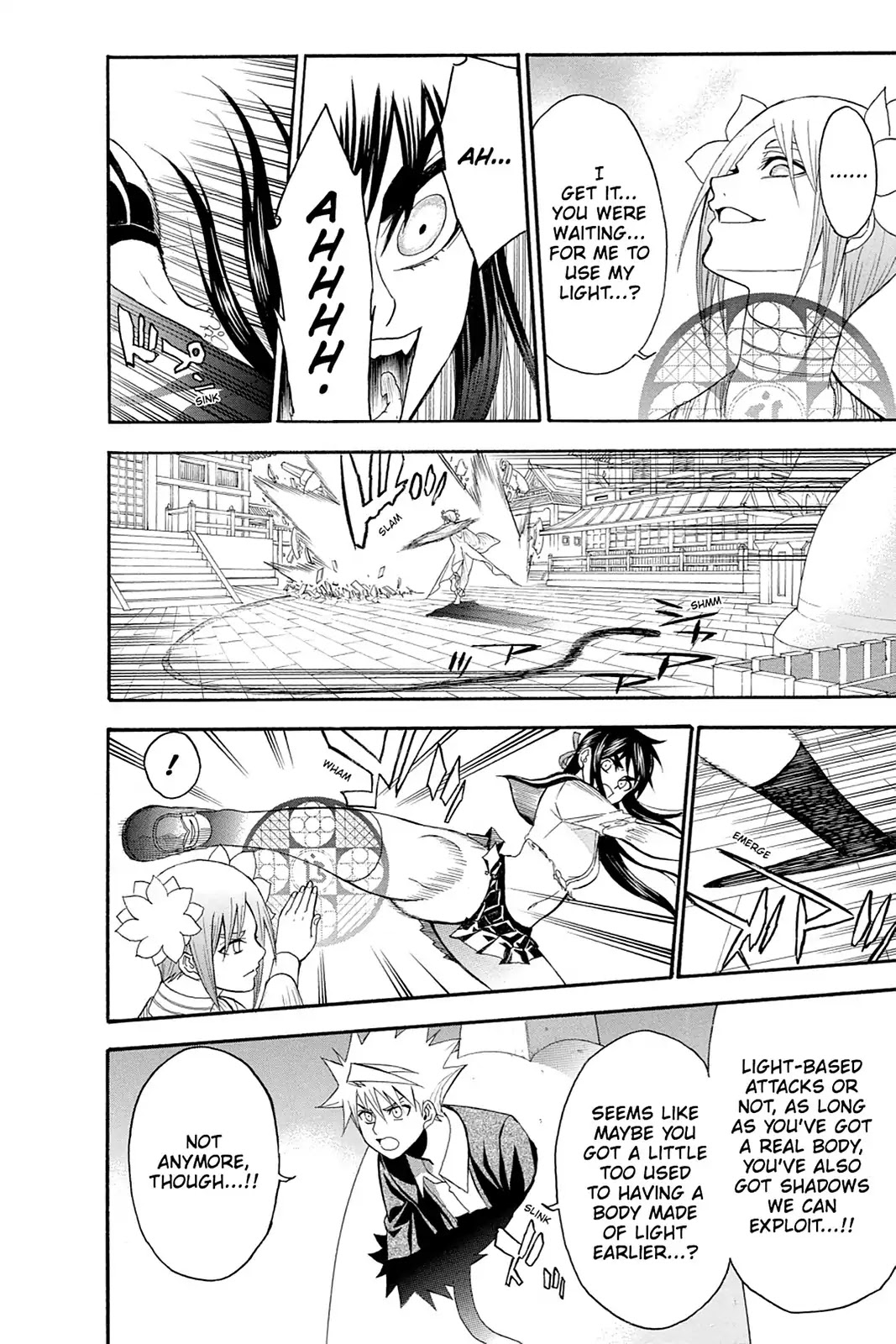 Shikabane Hime Chapter 107 page 14 - Chapter 107: Vol.23 Death 107: One Who Would Face The World