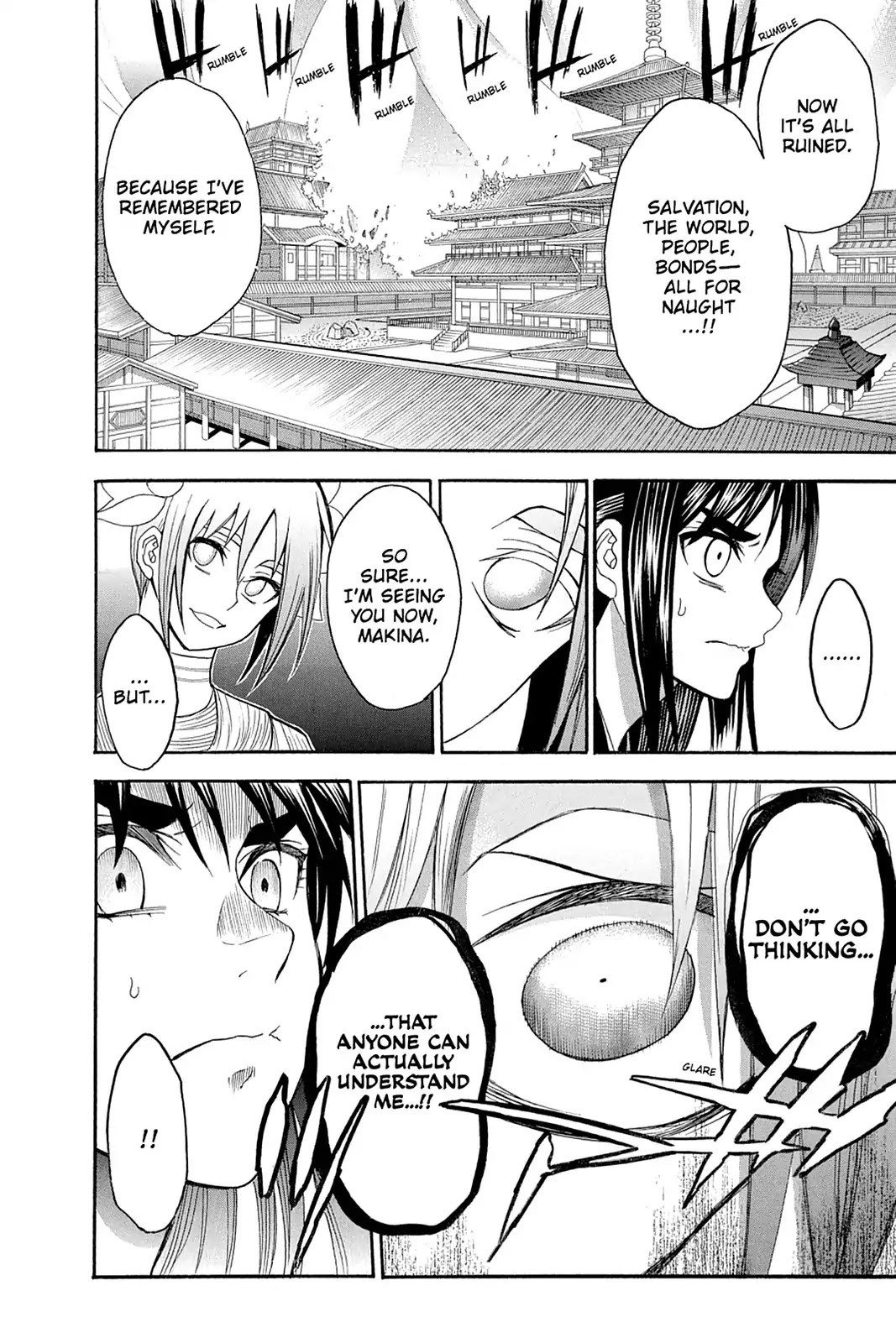 Shikabane Hime Chapter 107 page 20 - Chapter 107: Vol.23 Death 107: One Who Would Face The World