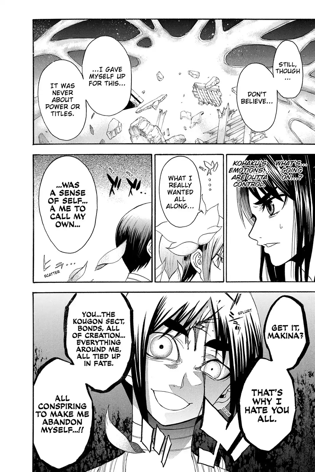 Shikabane Hime Chapter 107 page 22 - Chapter 107: Vol.23 Death 107: One Who Would Face The World