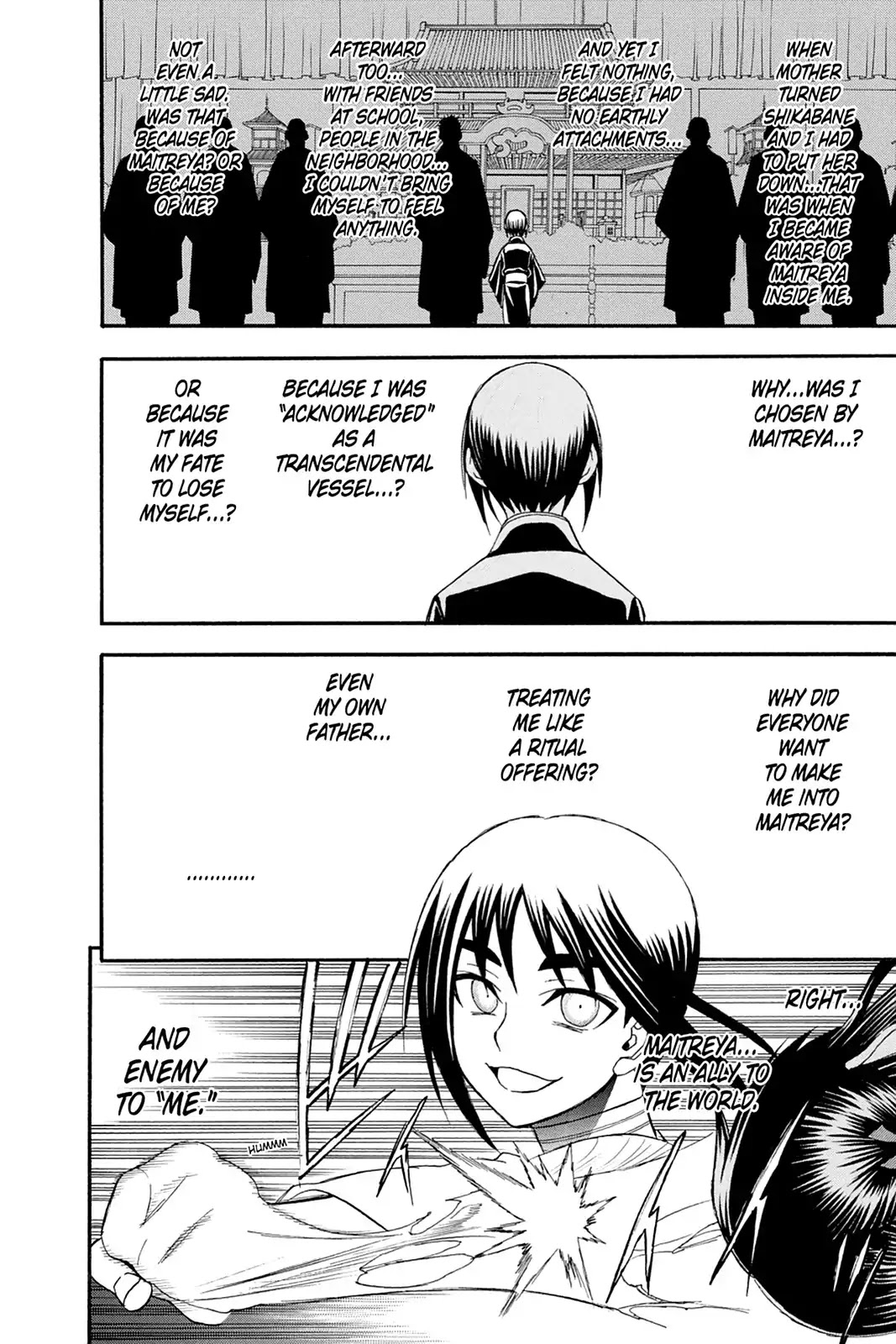 Shikabane Hime Chapter 107 page 28 - Chapter 107: Vol.23 Death 107: One Who Would Face The World