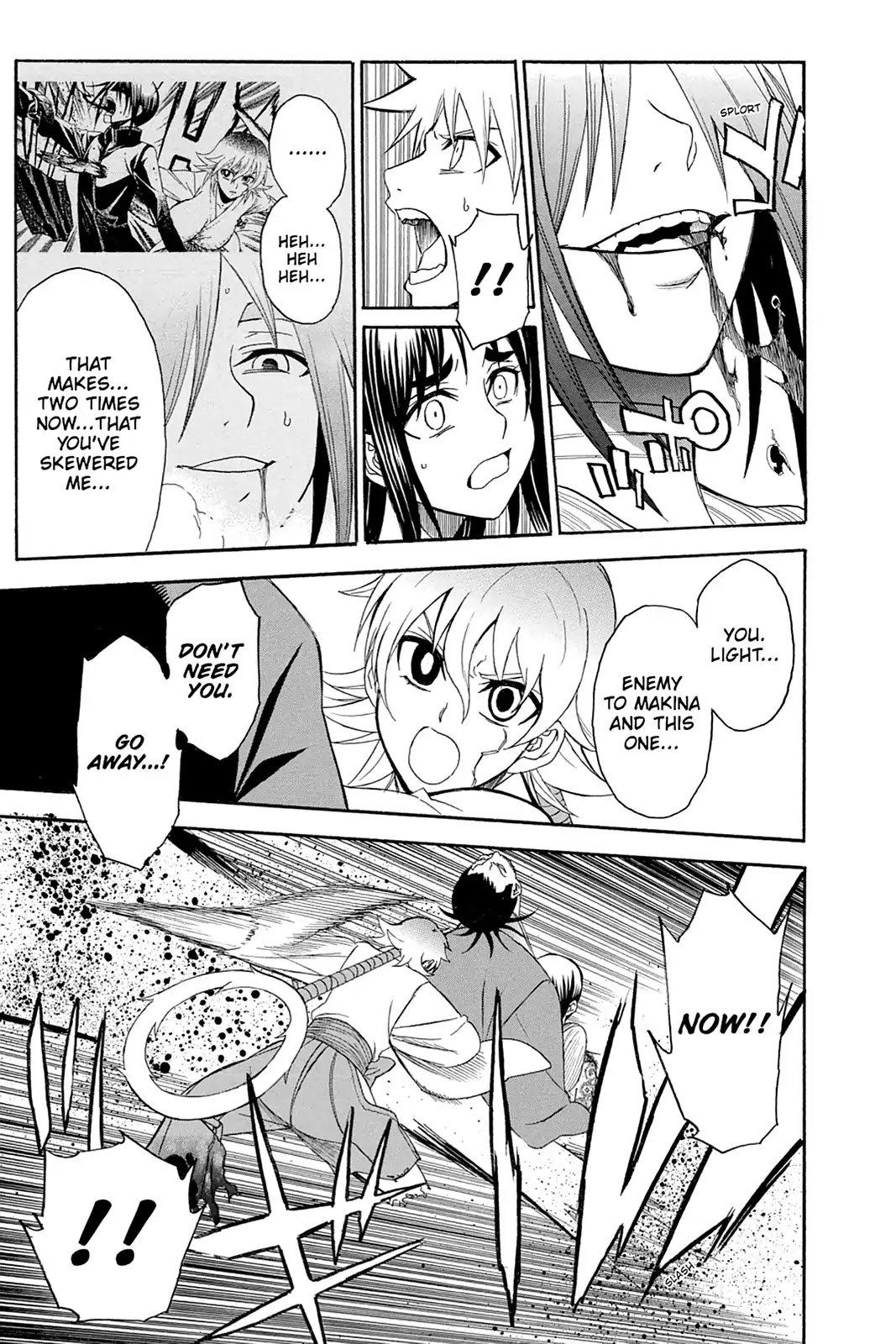 Shikabane Hime Chapter 107 page 39 - Chapter 107: Vol.23 Death 107: One Who Would Face The World