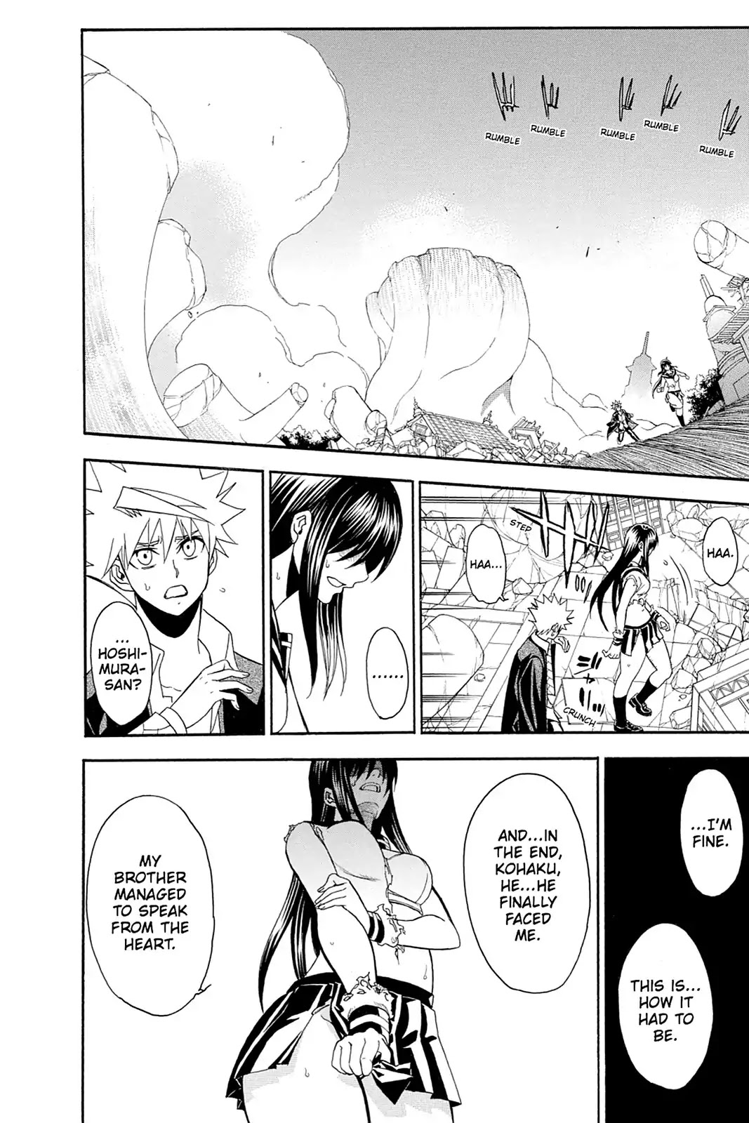 Shikabane Hime Chapter 109 page 14 - Chapter 109: Vol.23 Death 109: Conclusion: Heartfelt Send-Off