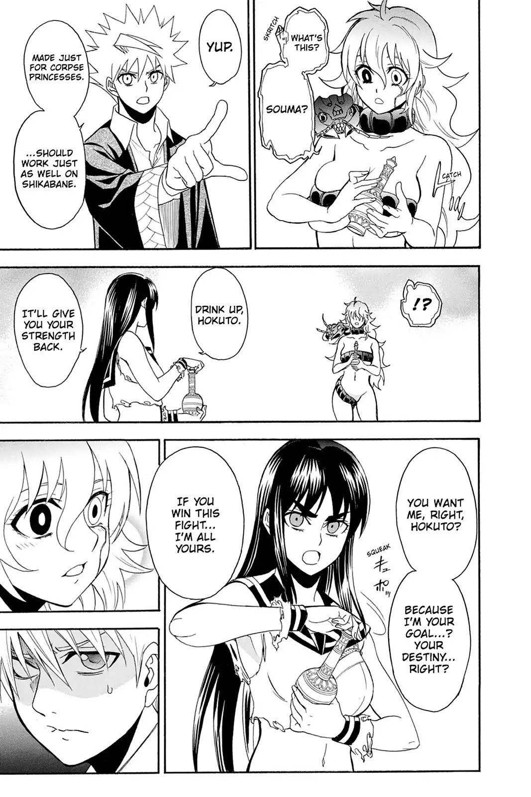 Shikabane Hime Chapter 109 page 17 - Chapter 109: Vol.23 Death 109: Conclusion: Heartfelt Send-Off