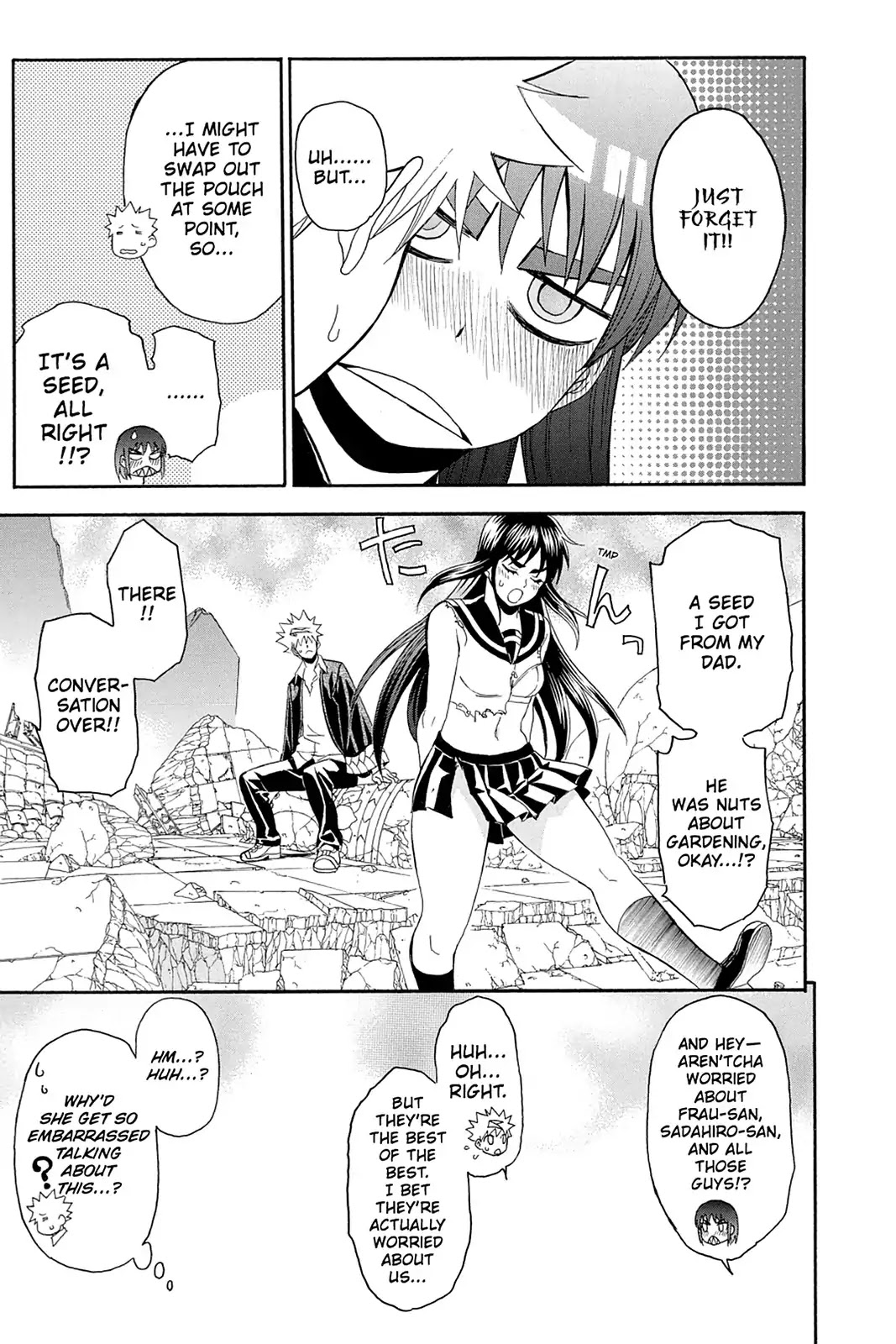 Shikabane Hime Chapter 109 page 23 - Chapter 109: Vol.23 Death 109: Conclusion: Heartfelt Send-Off