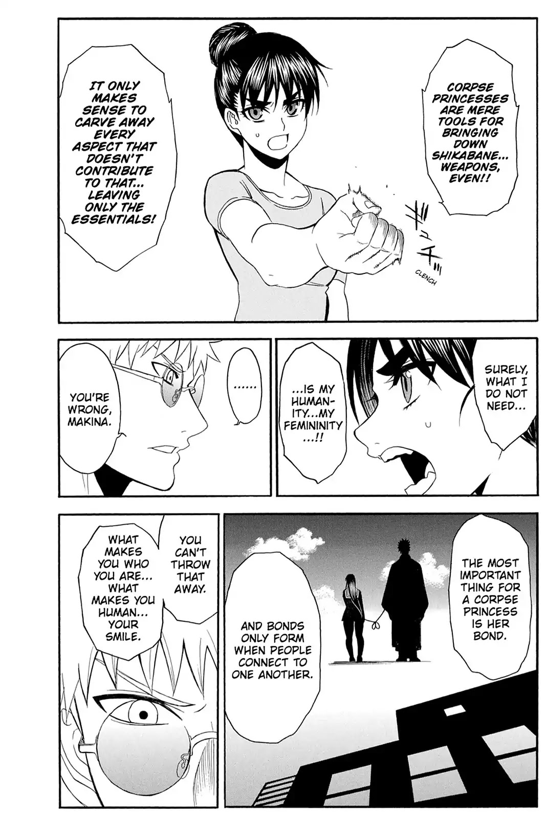 Shikabane Hime Chapter 110.5 page 10 - Vol.23 Death Minus: Life [END]