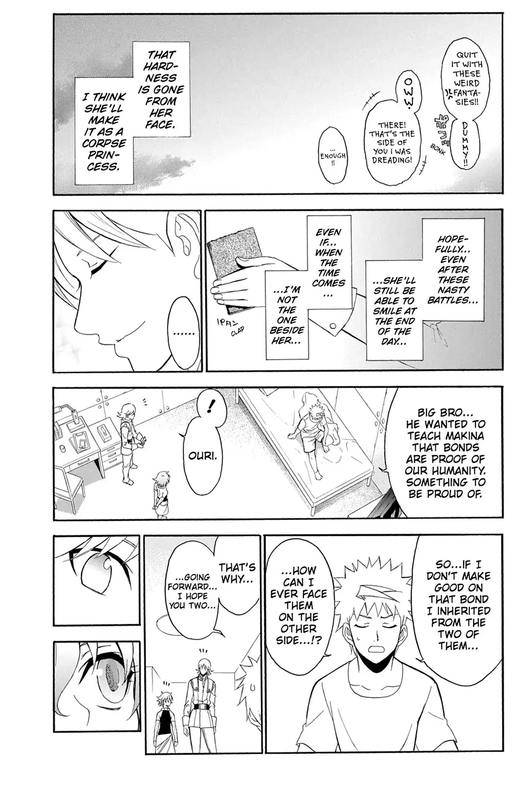 Shikabane Hime Chapter 110.5 page 24 - Vol.23 Death Minus: Life [END]