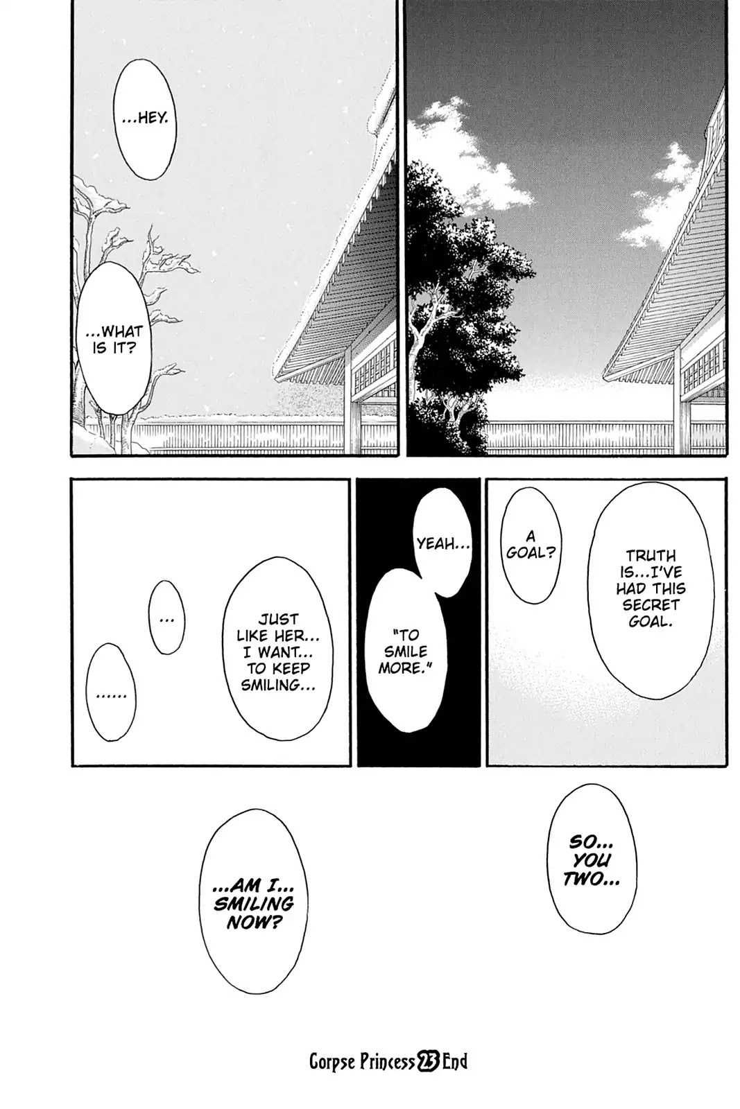 Shikabane Hime Chapter 110.5 page 26 - Vol.23 Death Minus: Life [END]