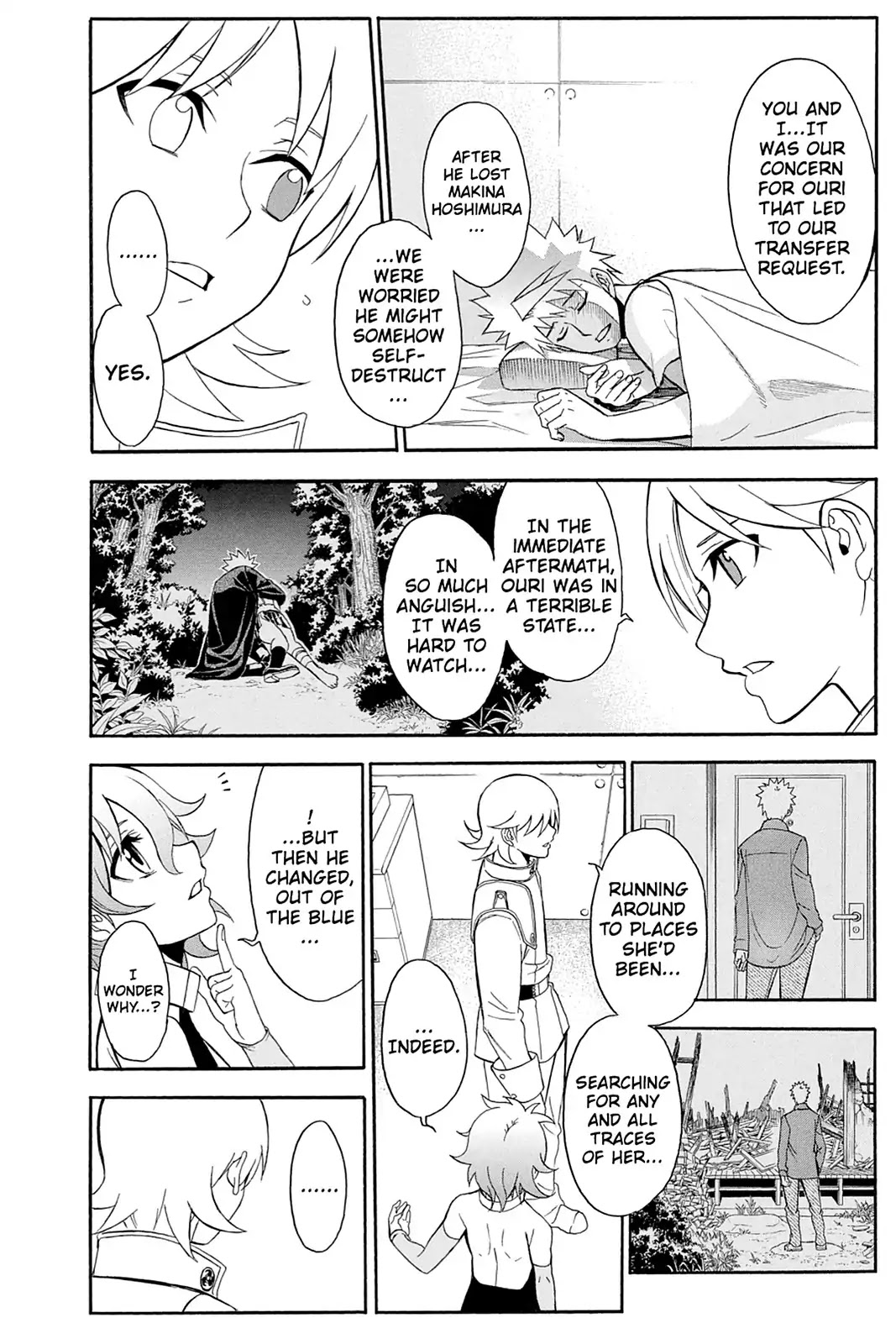 Shikabane Hime Chapter 110.5 page 4 - Vol.23 Death Minus: Life [END]