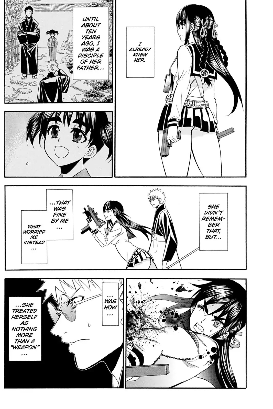 Shikabane Hime Chapter 110.5 page 7 - Vol.23 Death Minus: Life [END]