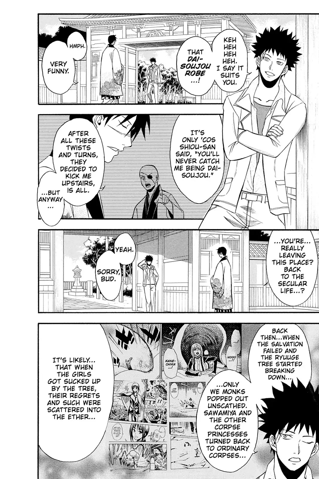 Shikabane Hime Chapter 110 page 24 - Chapter 110: Vol.23 Death 110: The Girl They Call Corpse Princess