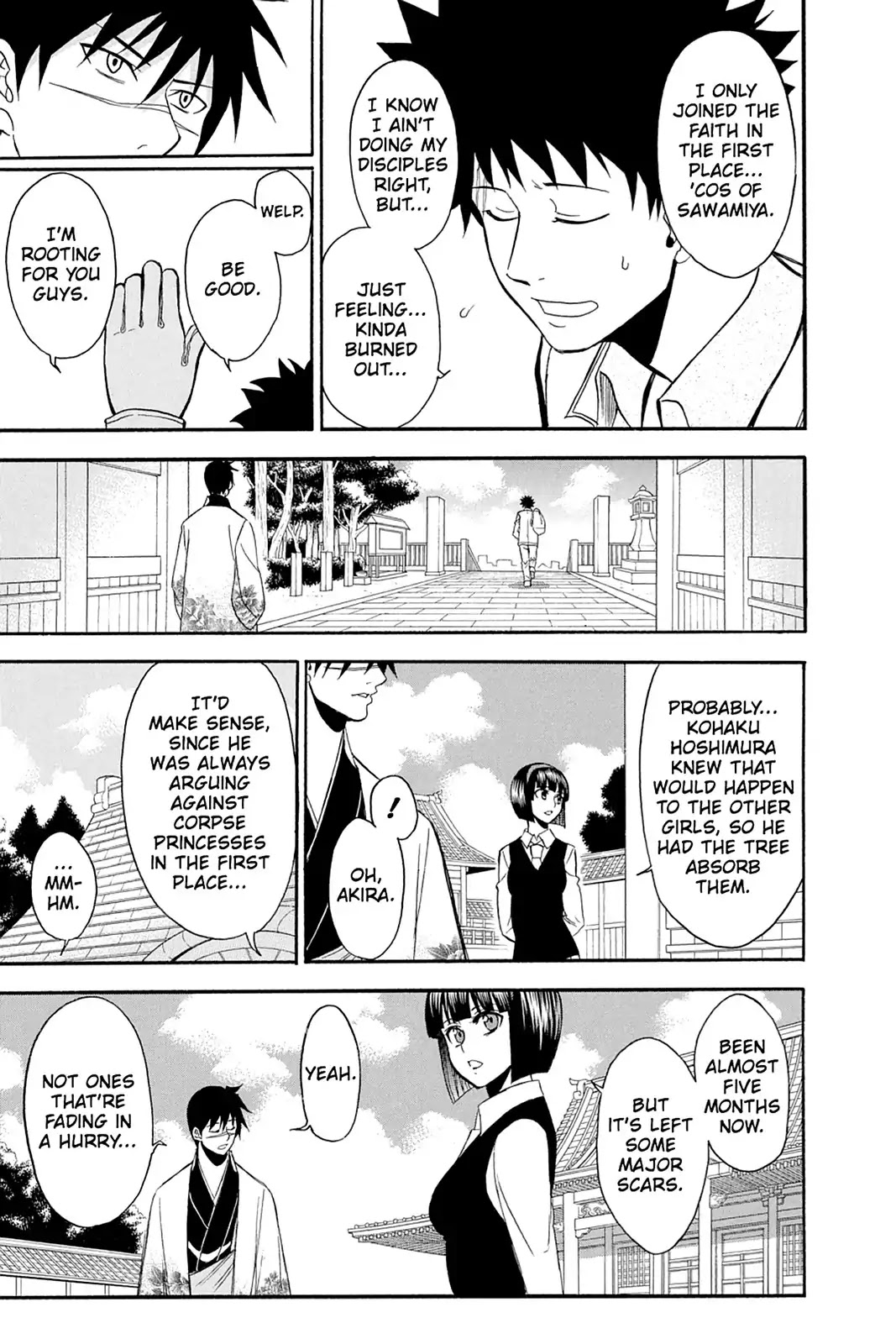 Shikabane Hime Chapter 110 page 25 - Chapter 110: Vol.23 Death 110: The Girl They Call Corpse Princess