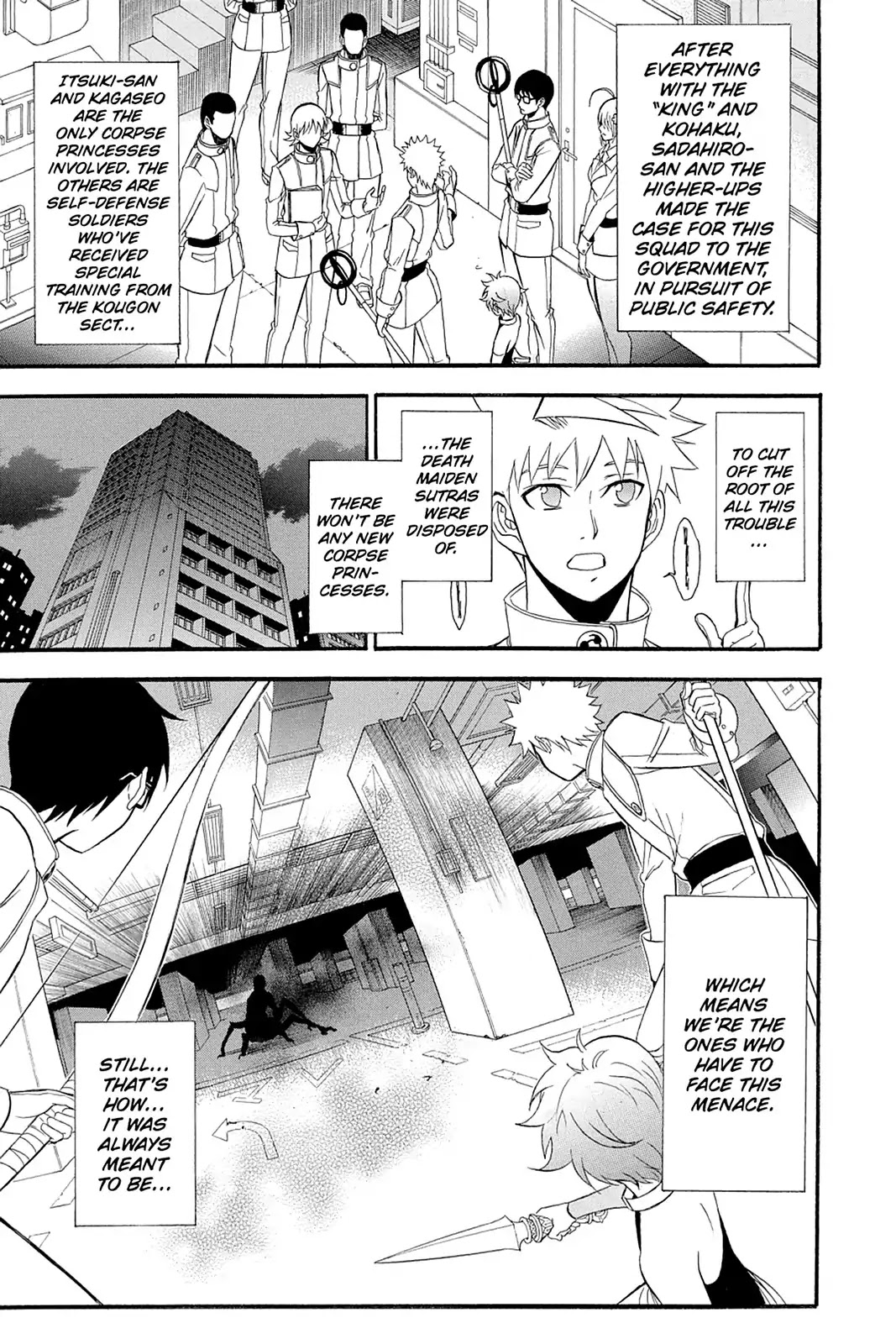 Shikabane Hime Chapter 110 page 29 - Chapter 110: Vol.23 Death 110: The Girl They Call Corpse Princess