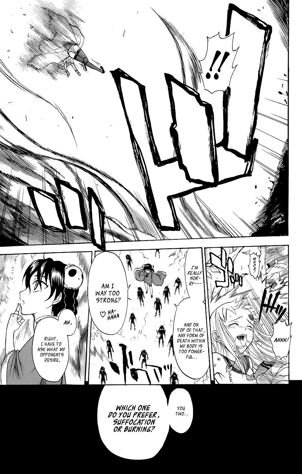 Shikabane Hime Chapter 23 page 35 - Chapter 23: Vol.5 Death 23: Ten Forms Of Death