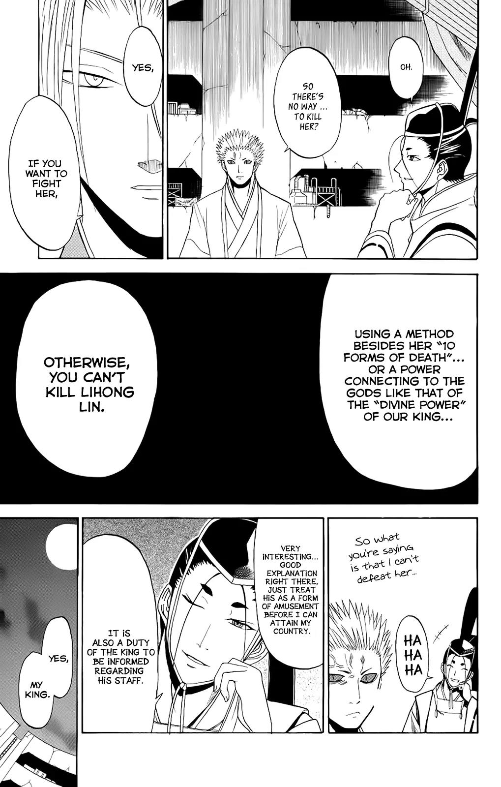 Shikabane Hime Chapter 23 page 37 - Chapter 23: Vol.5 Death 23: Ten Forms Of Death