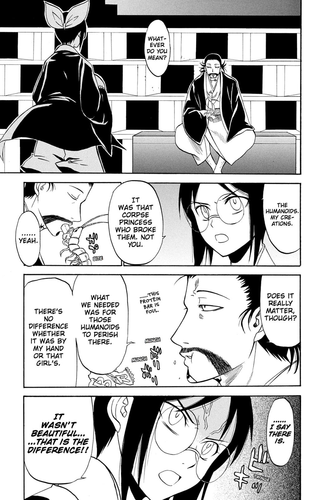 Shikabane Hime Chapter 30 page 10 - Chapter 30: Death 30
