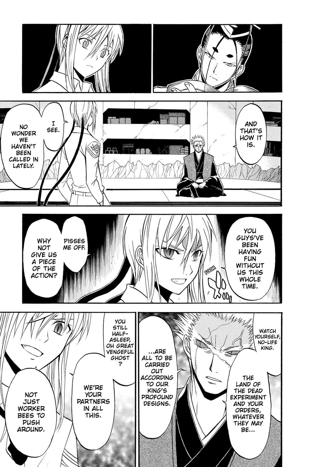 Shikabane Hime Chapter 30 page 18 - Chapter 30: Death 30