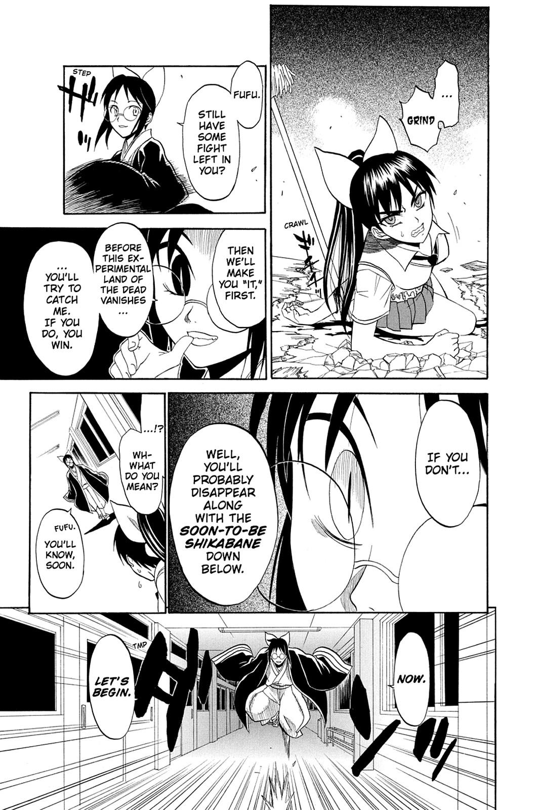 Shikabane Hime Chapter 31 page 20 - Chapter 31: Death 31