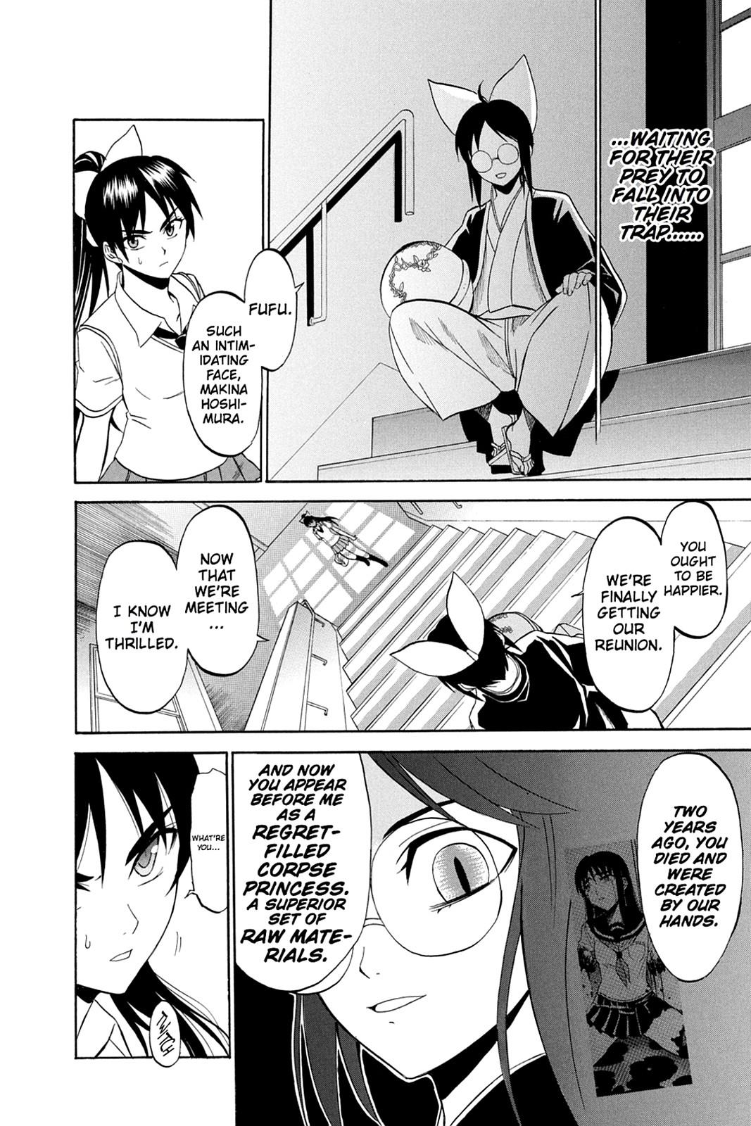 Shikabane Hime Chapter 31 page 6 - Chapter 31: Death 31