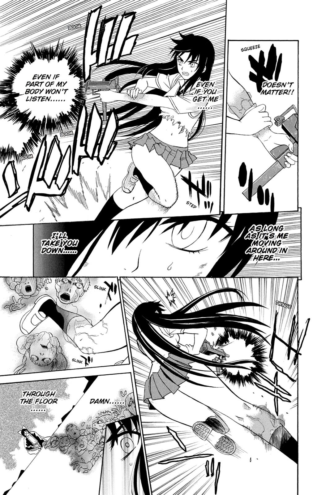 Shikabane Hime Chapter 32 page 11 - Chapter 32: Death 32
