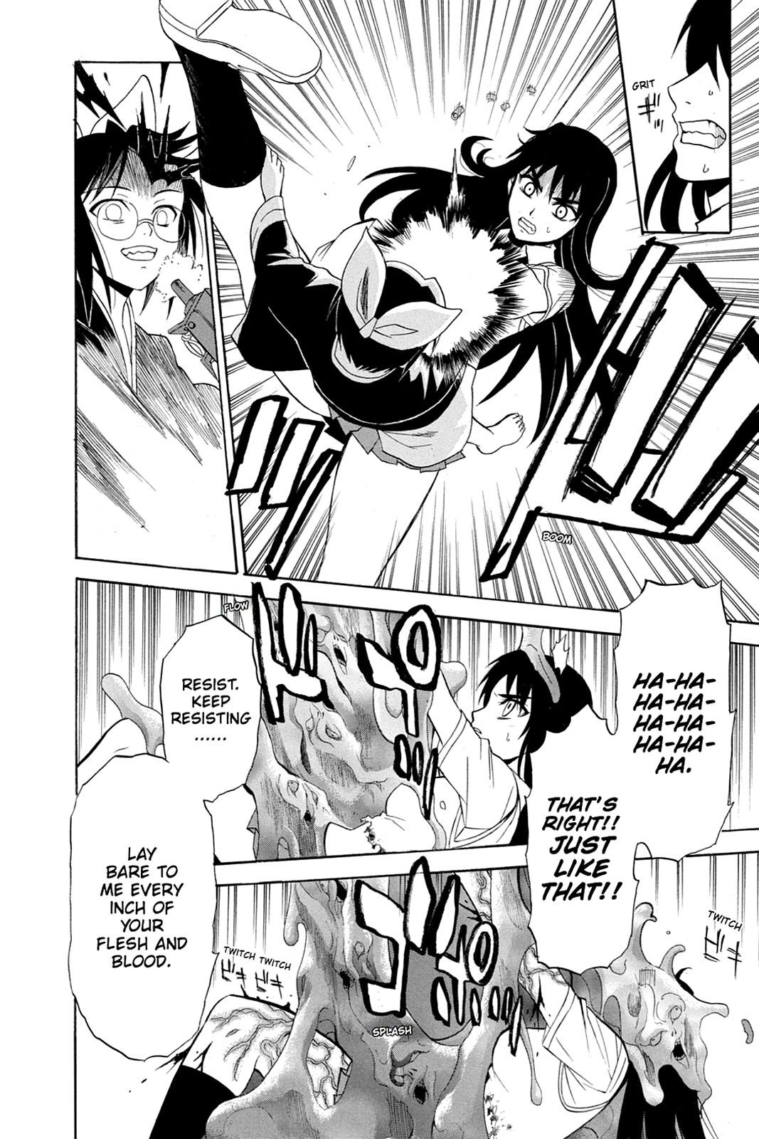 Shikabane Hime Chapter 32 page 14 - Chapter 32: Death 32