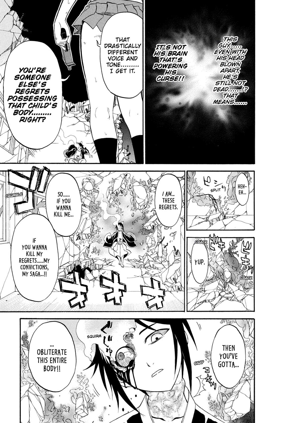 Shikabane Hime Chapter 33 page 21 - Chapter 33: Death 33