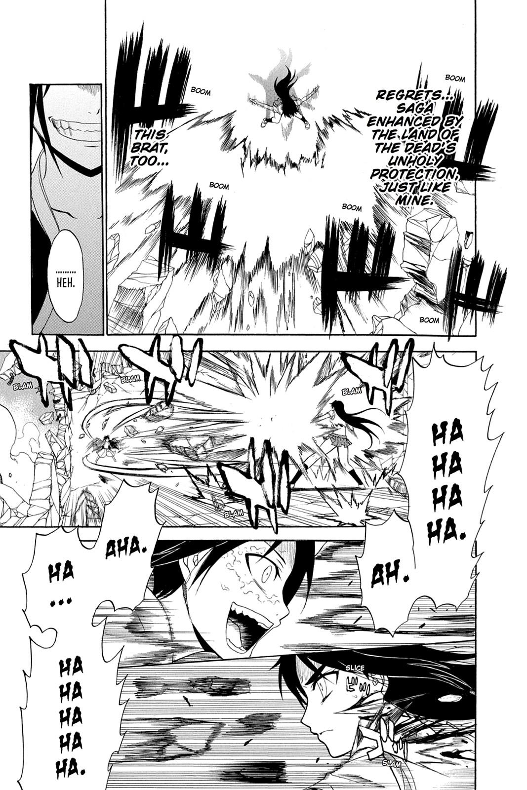 Shikabane Hime Chapter 33 page 25 - Chapter 33: Death 33