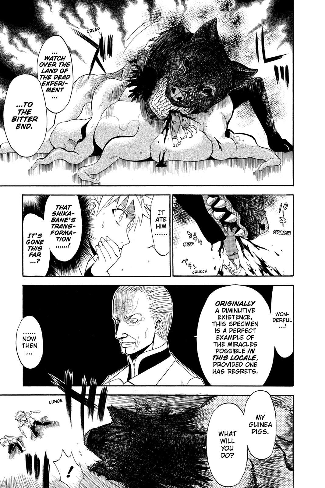Shikabane Hime Chapter 33 page 30 - Chapter 33: Death 33