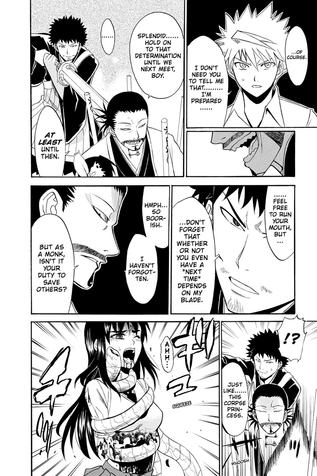 Shikabane Hime Chapter 34 page 17 - Chapter 34: Death 34