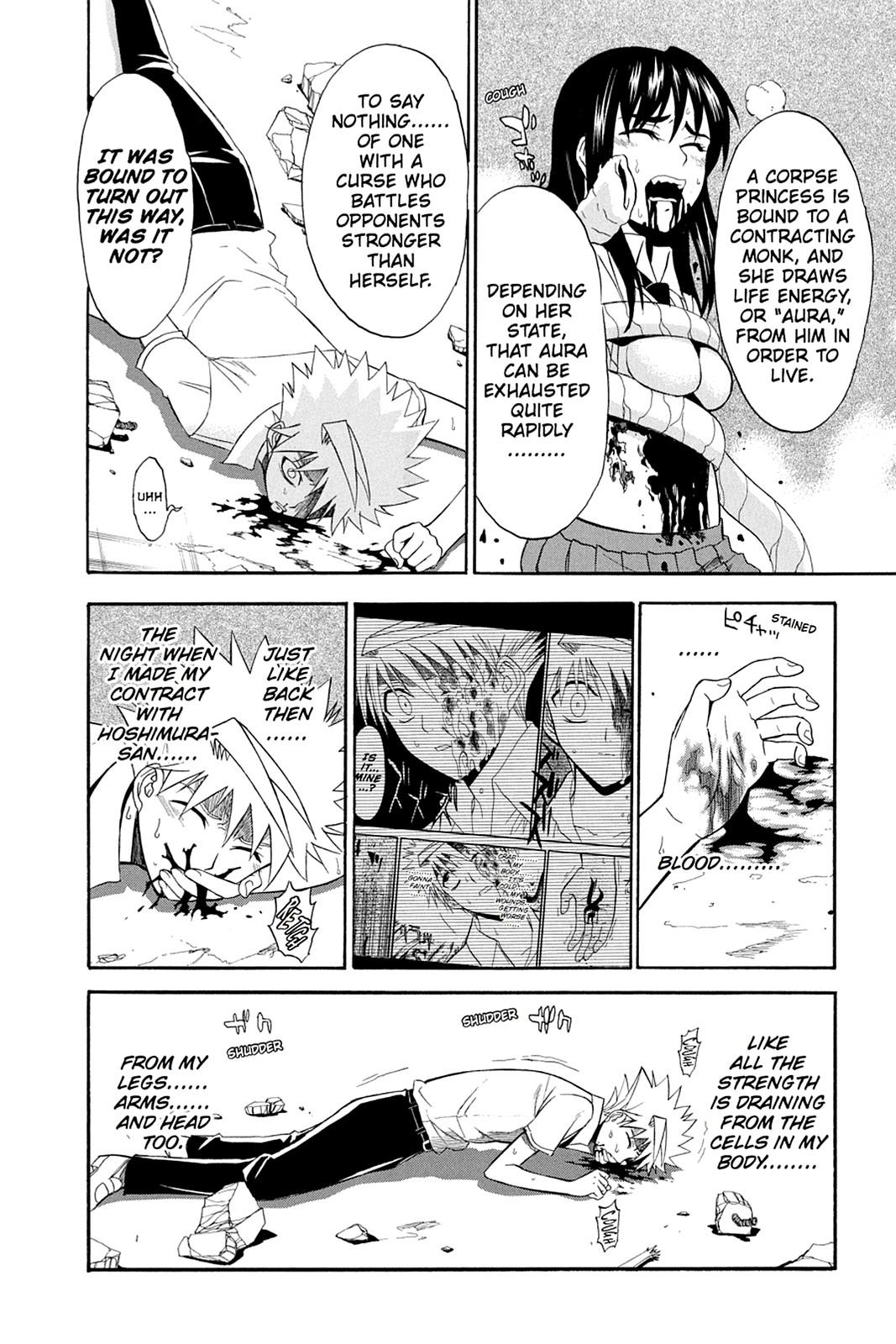 Shikabane Hime Chapter 34 page 19 - Chapter 34: Death 34