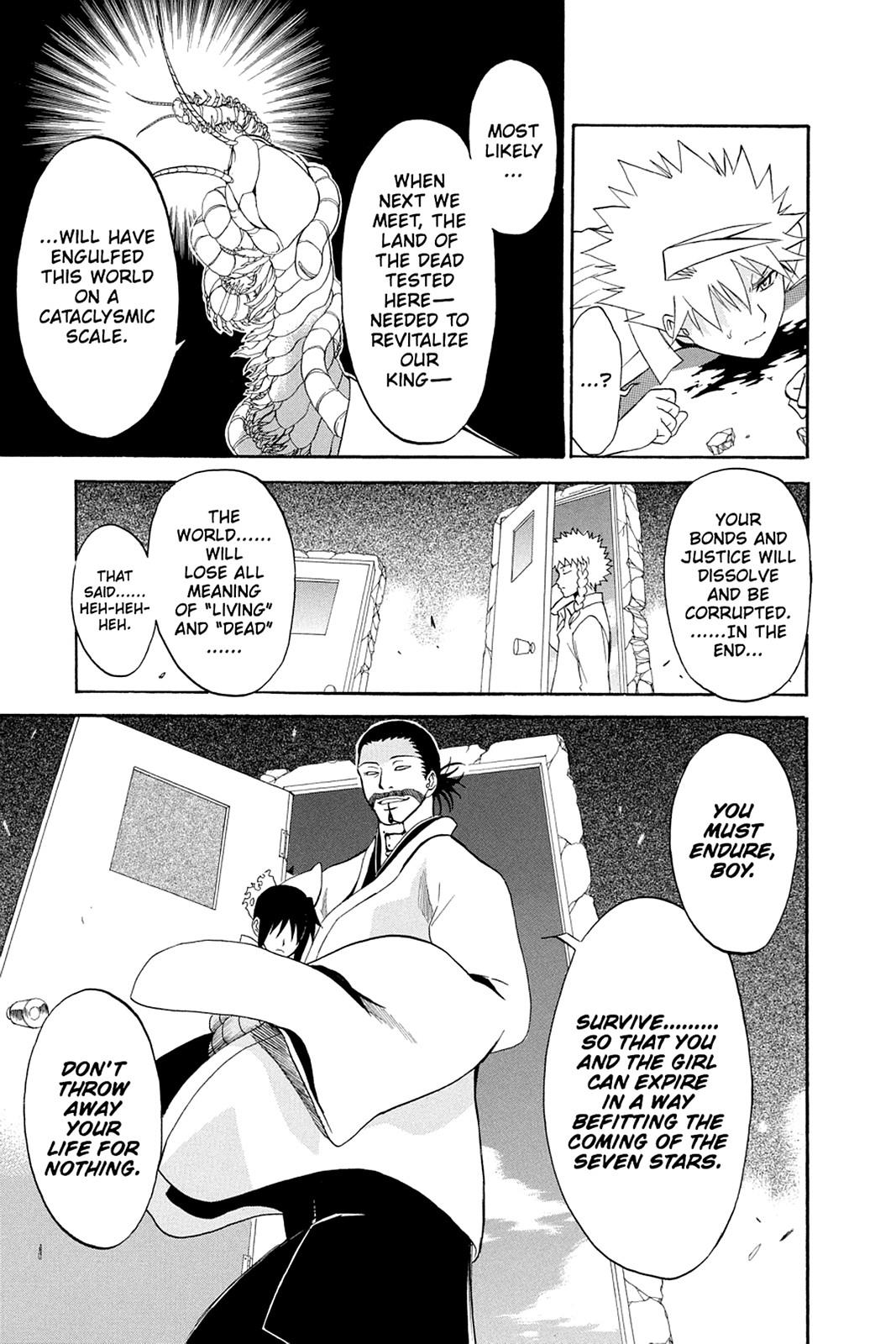 Shikabane Hime Chapter 34 page 22 - Chapter 34: Death 34