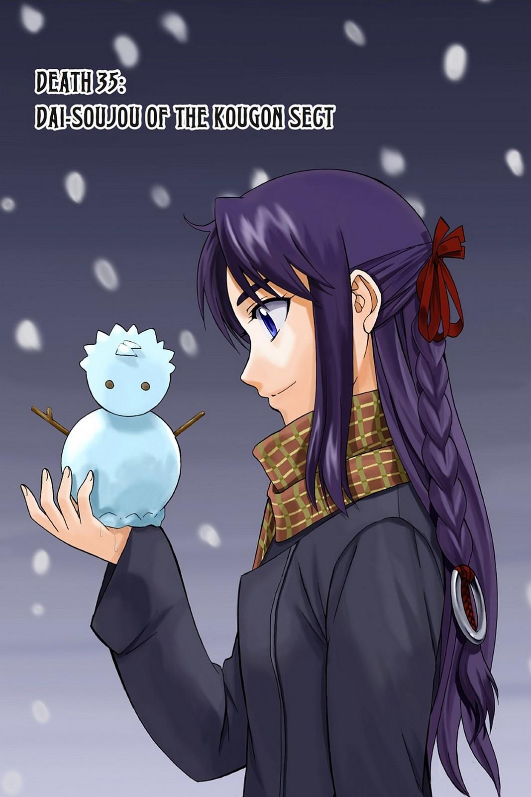 Shikabane Hime Chapter 35 page 1 - Chapter 35: Death 35